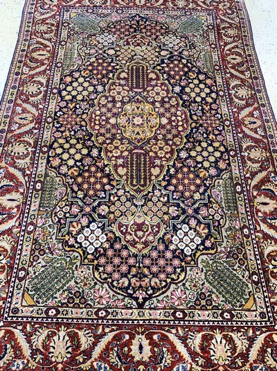 27156727e - Keschan´Ateschoglou´alt, Persien, Anfang 20.Jhd, Wolle auf Baumwolle, ca. 209 x 133 ...