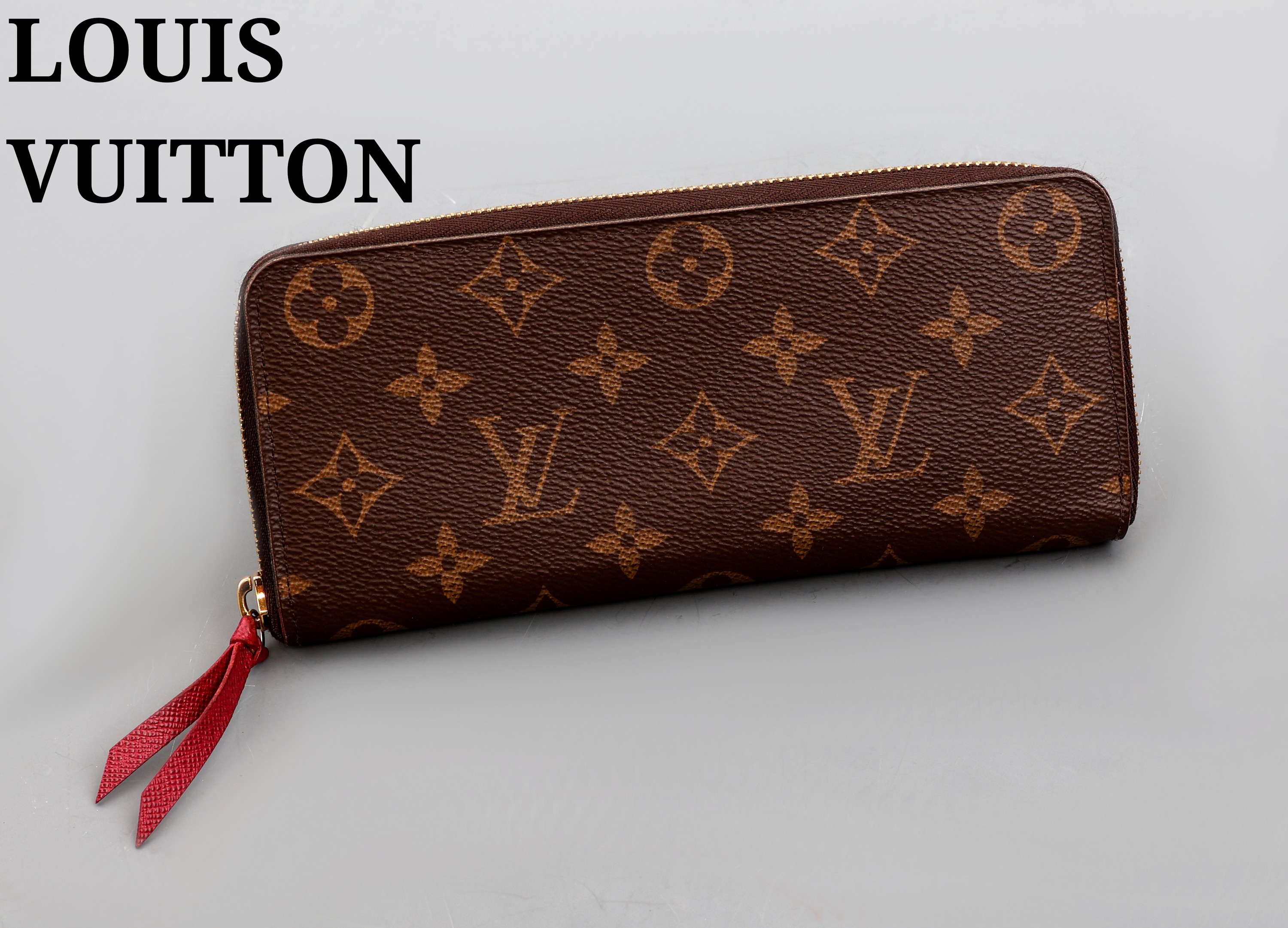 Image 27156930 - LOUIS VUITTON purse , ´Portefeuille Zippy´, Monogram Canvas, inside fuchsiecoloured, ...