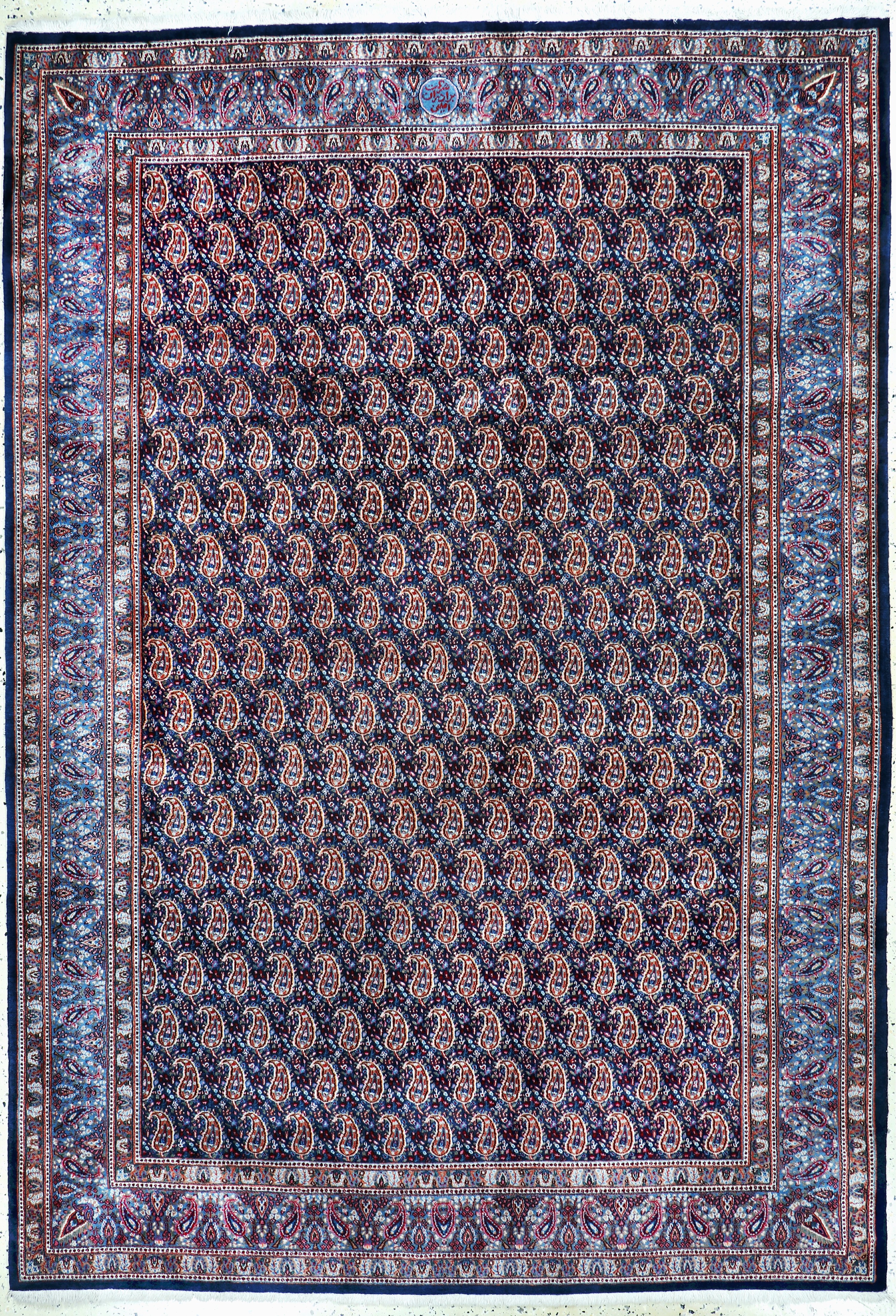 Image 27157016 - Birdjand Kork fein Persien, signiert´BruderAmini´, Ende 20.-Jhd, Korkwolle auf ...
