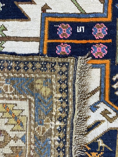 27157027f - Shirvan antique, Caucasus, 19th century, wool on wool, approx. 170 x 133 cm, condition: 3 ...