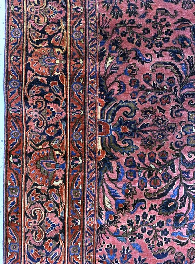 27157109c - Us Re-Import Sarogh antik, Persien, um 1900, Wolle auf Baumwolle, ca. 350 x 250 cm, ...