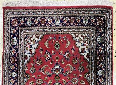 27157333a - Ghom Seide fein, Persien, Ende 20.Jhd, reine Naturseide, ca. 131 x 78 cm, ...