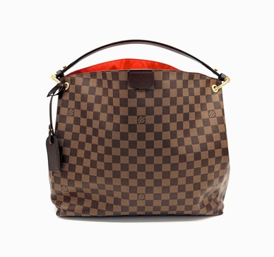 LOUIS VUITTON GRACEFULL MM DAMIER EBENE CANVASVINTAGE S26 -Breite: 41 cm ...