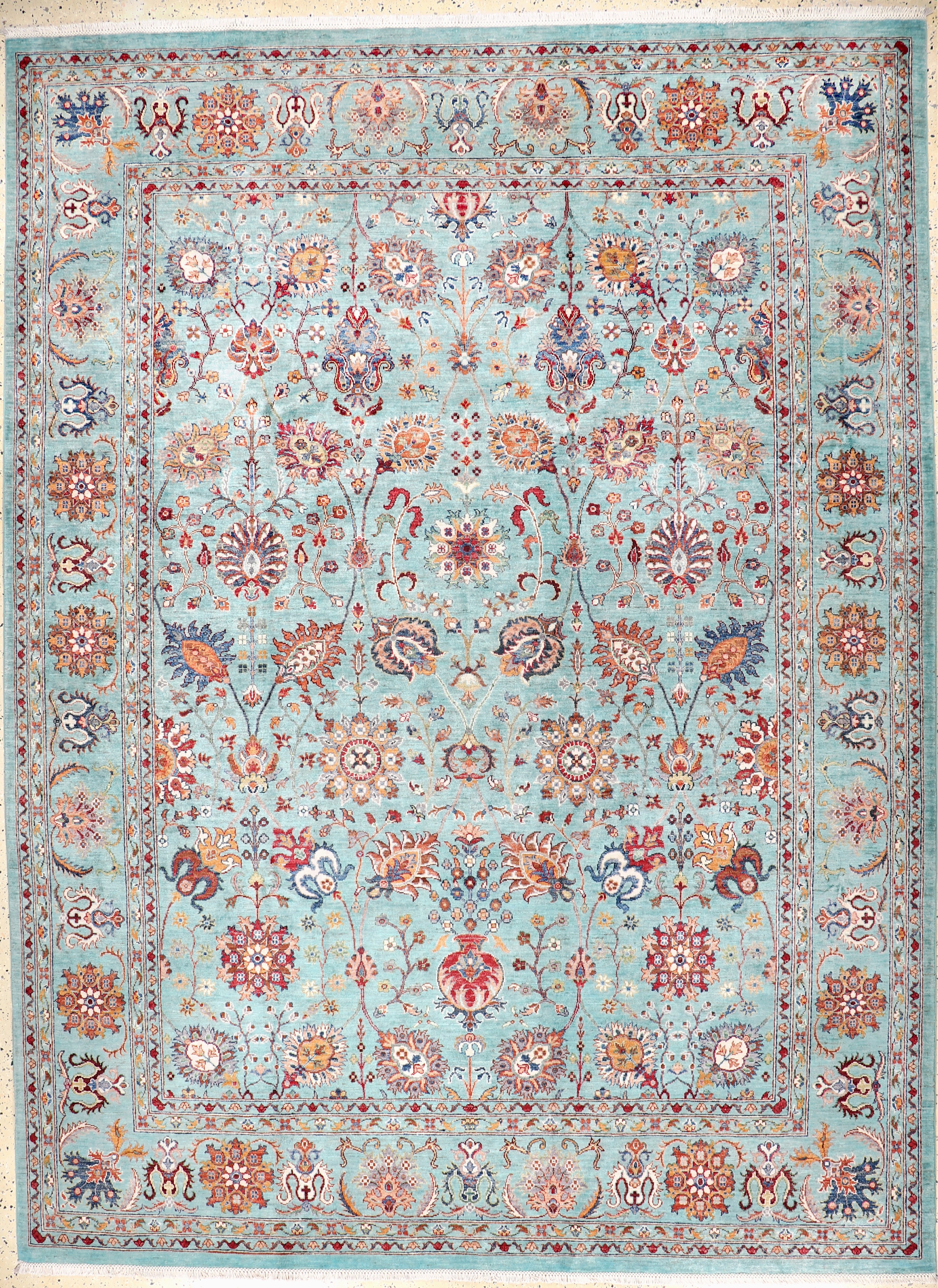 Image 27159593 - Sigler fein, Neu, Wolle auf Baumwolle, ca. 335 x 249 cm Schätzpreis: 5900, - EUR