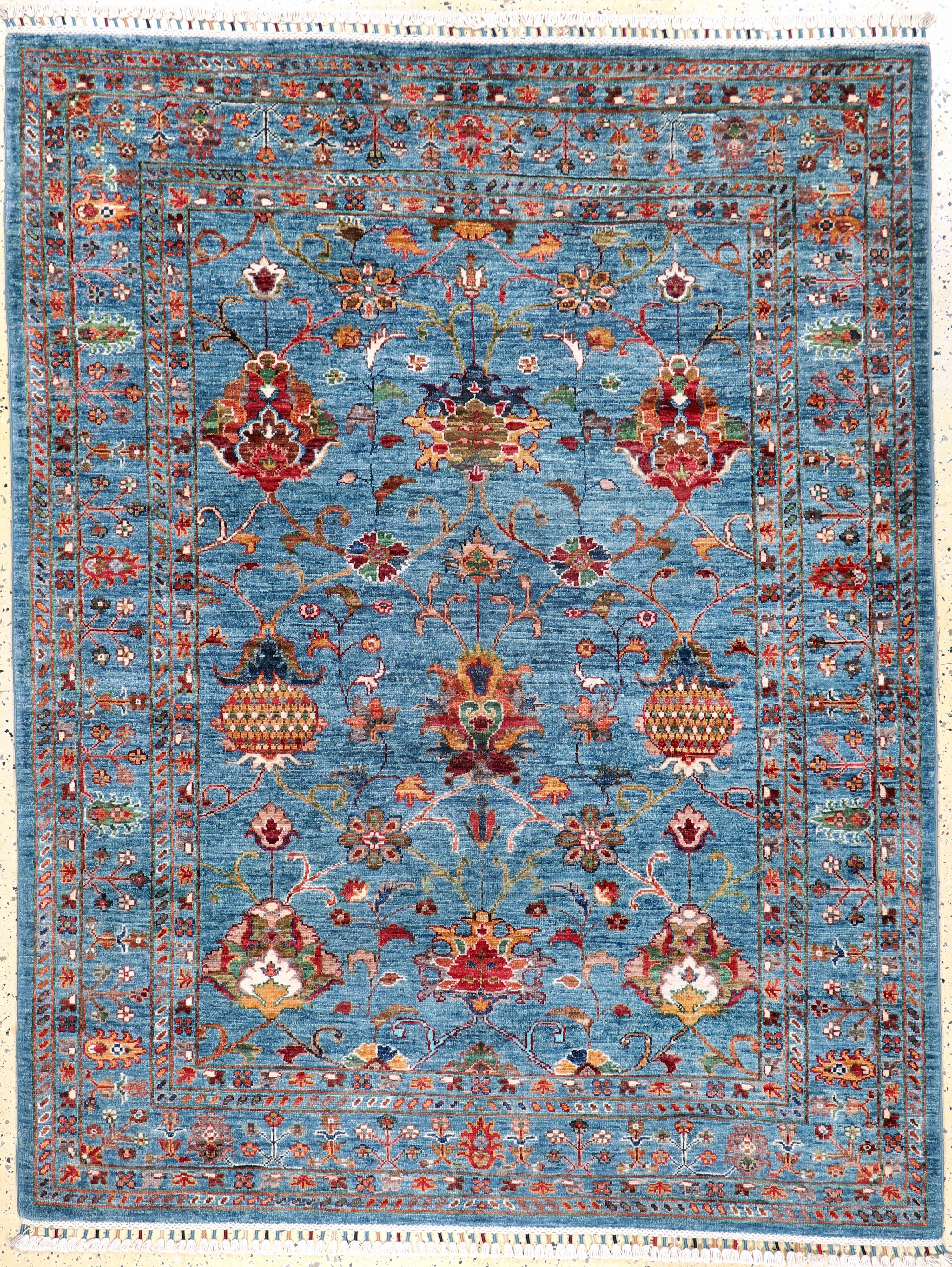 Image 27159605 - Sigler fein, Neu, Wolle auf Baumwolle, ca. 199 x 156 cm Schätzpreis: 2200, - EUR
