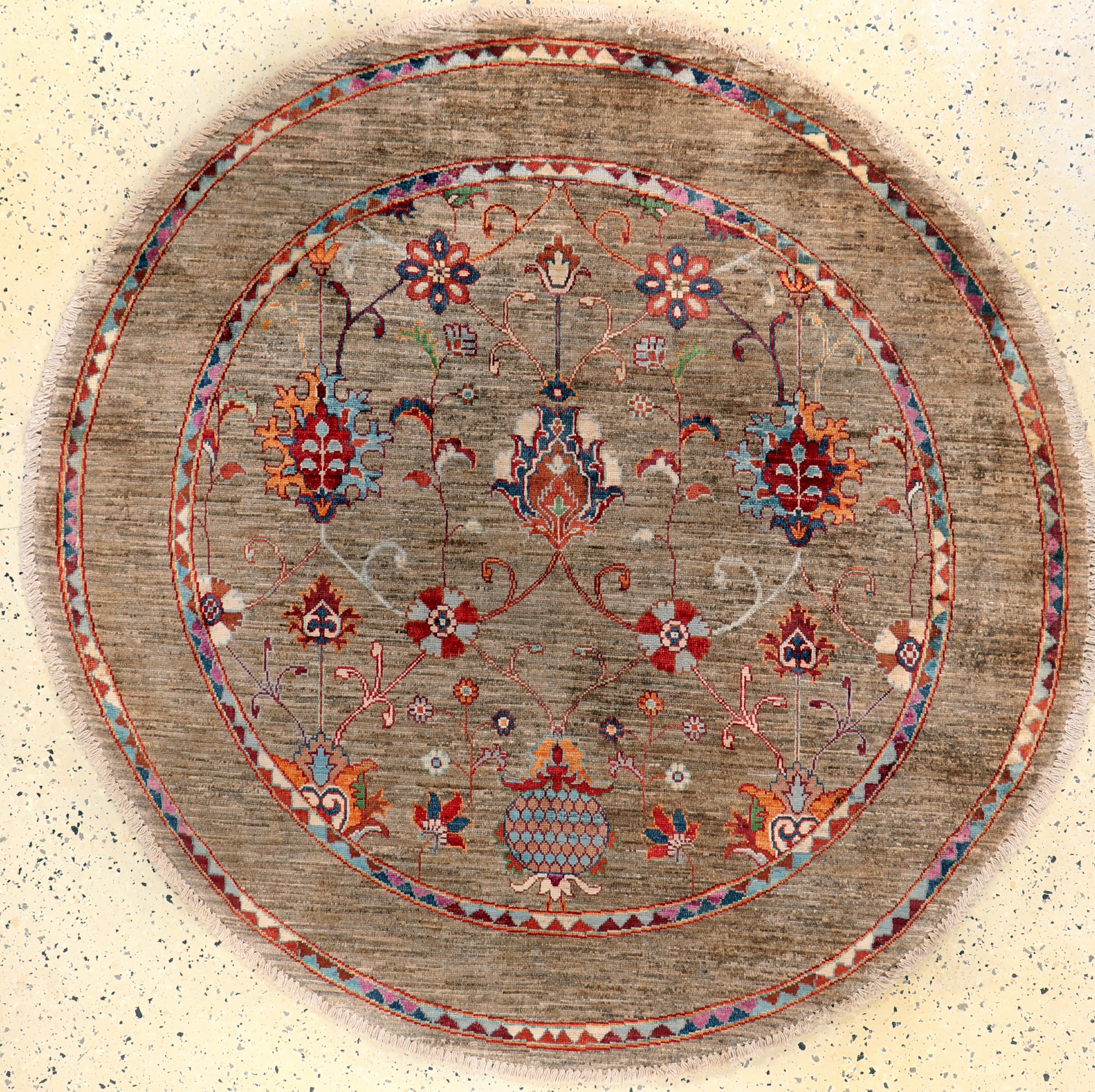 Image 27159612 - Sigler fein, Neu, Wolle auf Baumwolle, durchmesser: ca. 154 cm. Schätzpreis: 1750, - ...