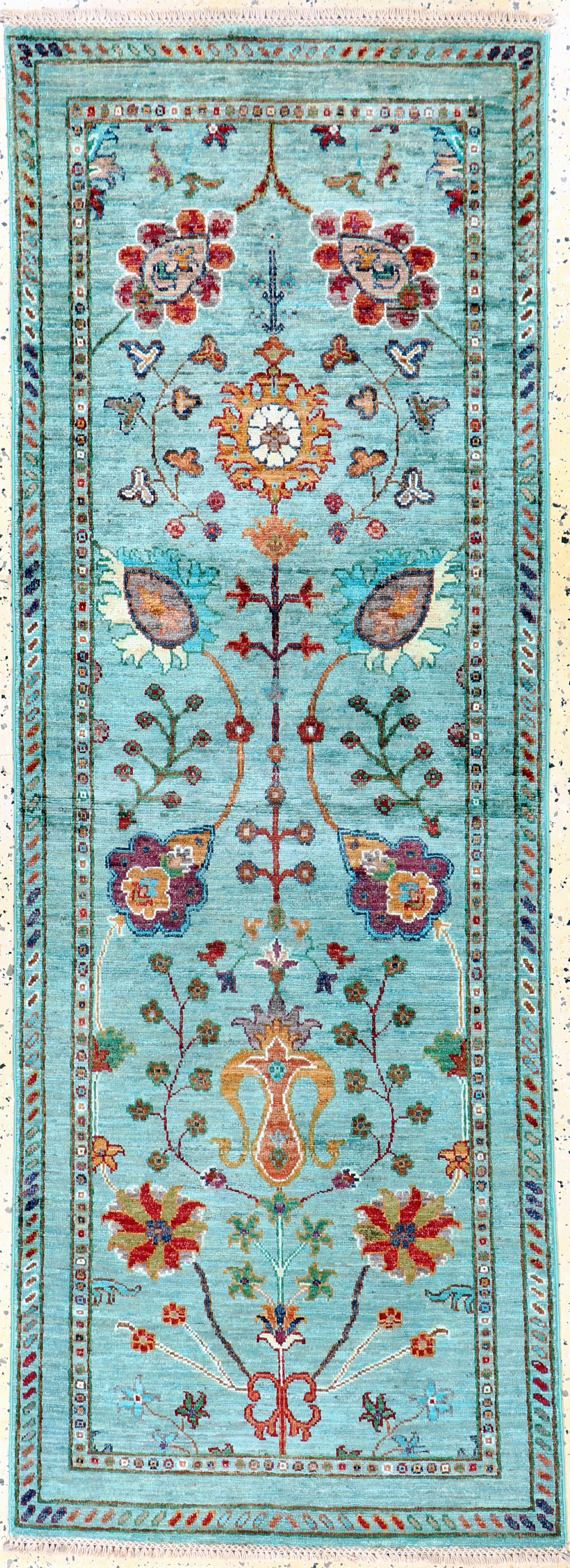Image 27159627 - Sigler fein, Neu, Wolle auf Baumwolle, ca. 206 x 75 cm Schätzpreis: 1100, - EUR