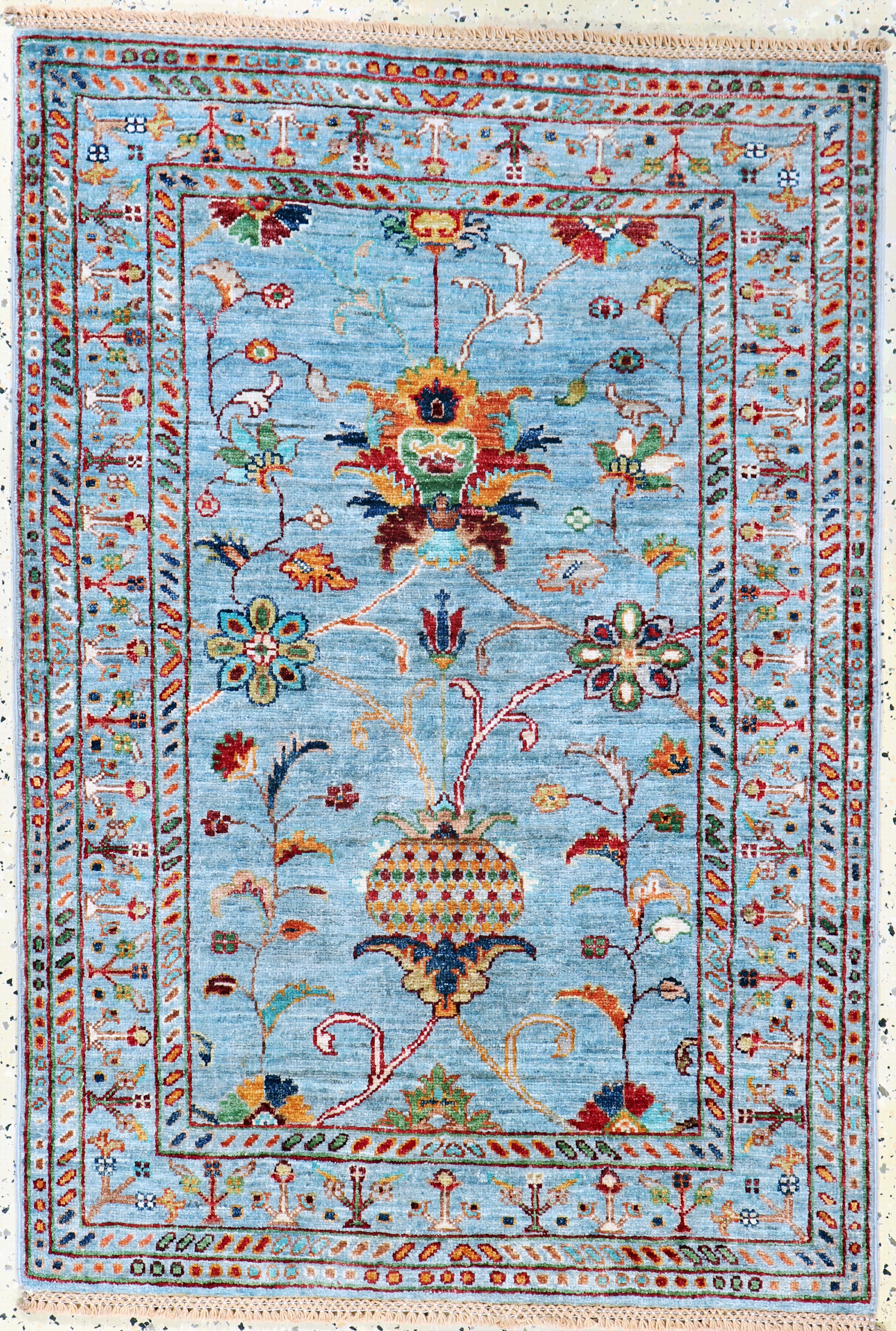 Image 27159628 - Sigler fein, Neu, Wolle auf Baumwolle, ca. 129 x 90 cm Schätzpreis: 790, - EUR