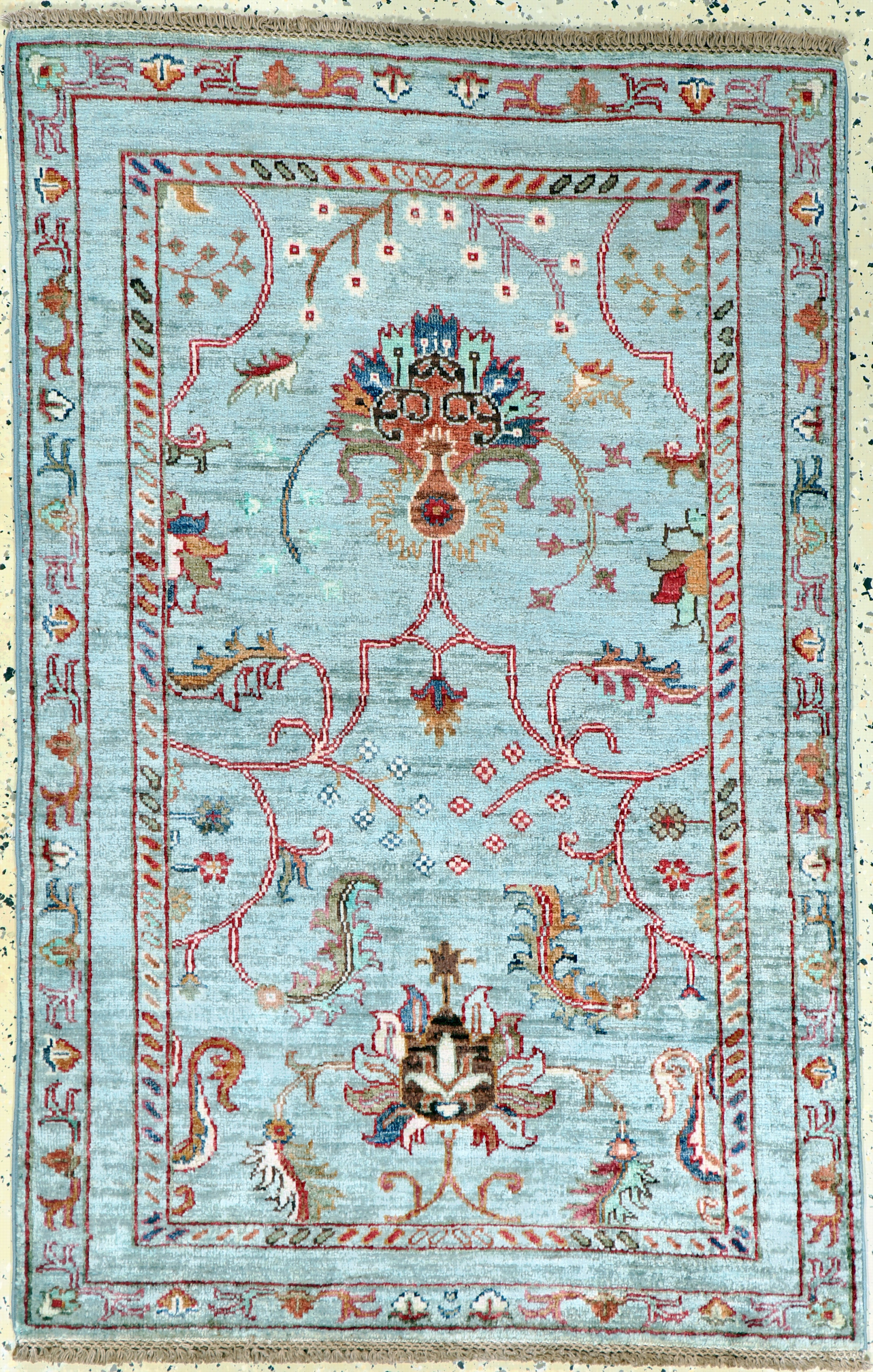 Image 27159630 - Sigler fein, Neu, Wolle auf Baumwolle, ca. 131 x 85 cm Schätzpreis: 690, - EUR