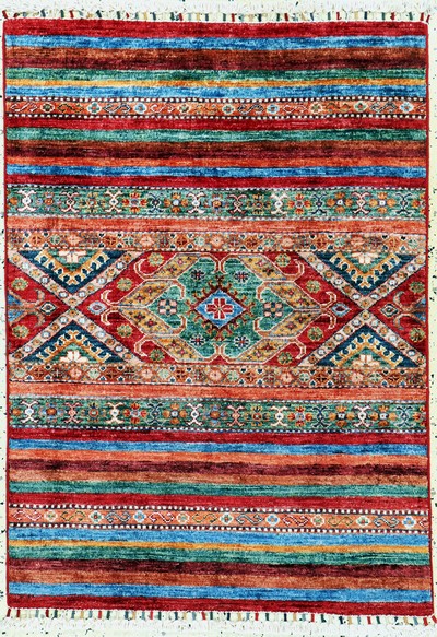 Image Sigler fein, Neu, Wolle auf Baumwolle, ca. 115 x 85 cm Schätzpreis: 690, - EUR