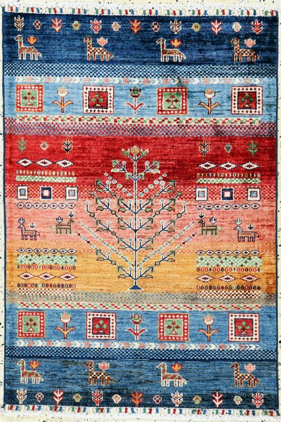 Image Sigler fein, Neu, Wolle auf Baumwolle, ca. 125 x 80 cm Schätzpreis: 690, - EUR