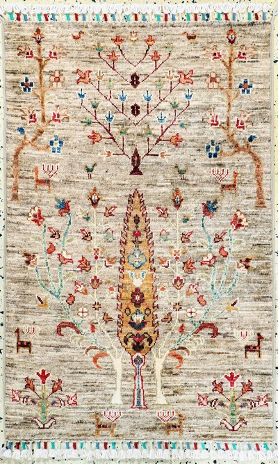 Image Sigler fein, Neu, Wolle auf Baumwolle, ca. 98 x 64 cm Schätzpreis: 450, - EUR