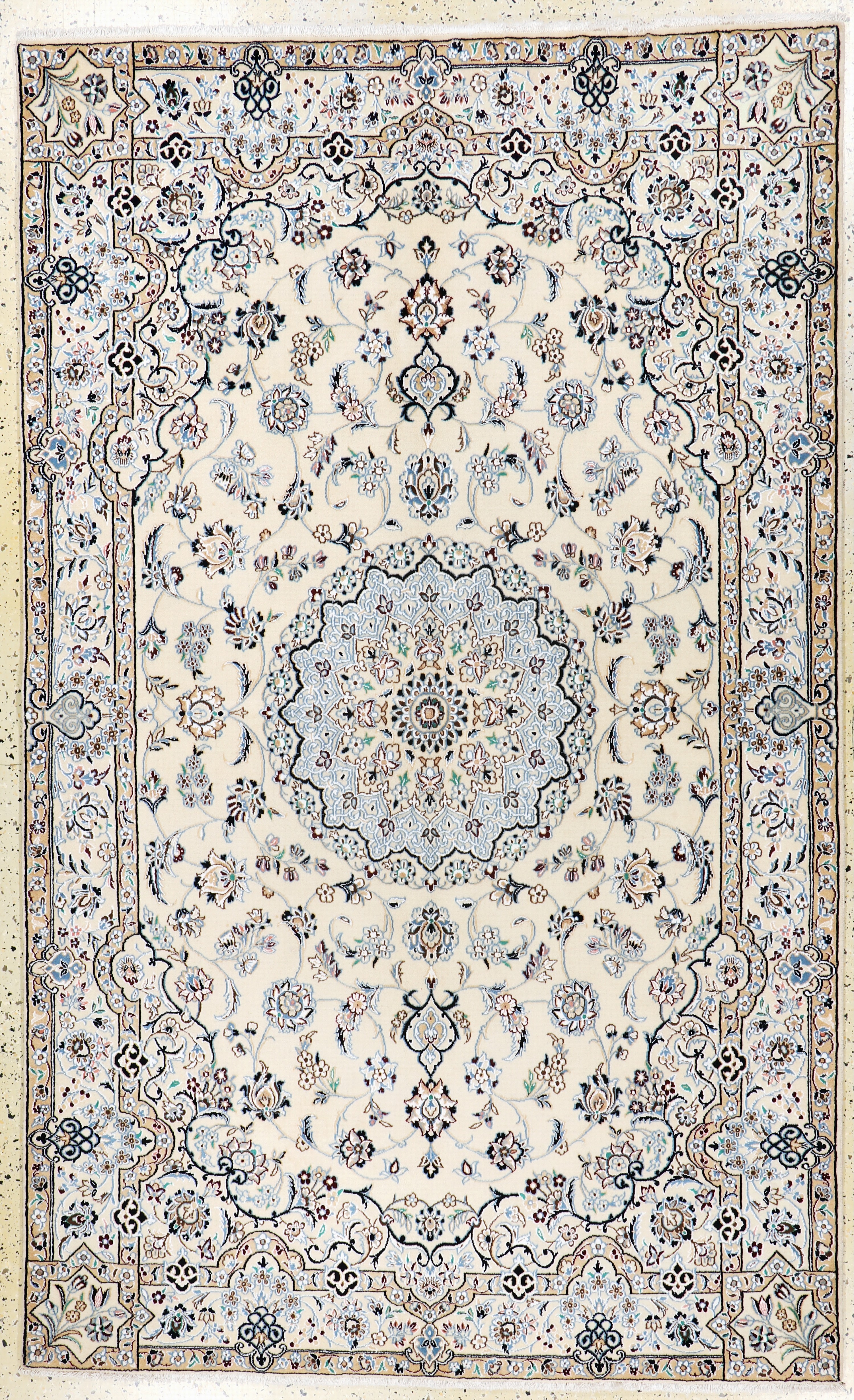Image 27159931 - Nain fein, Persien, Neu, Korkwolle mit Seide, ca. 252 x 154 cm Schätzpreis: 2900, - EUR
