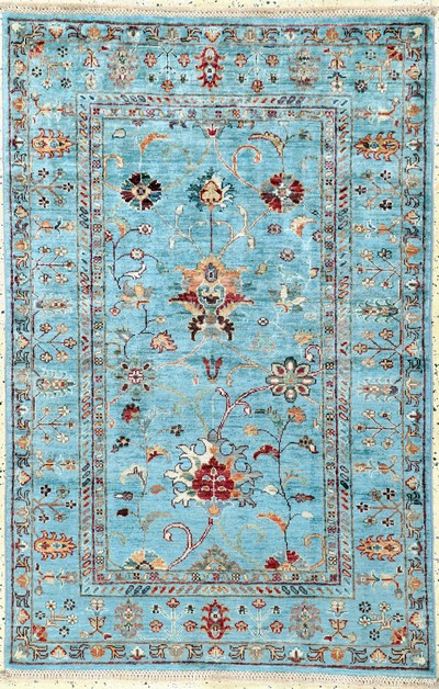 Image Sigler fein, Neu, Wolle auf Baumwolle, ca. 165 x 107 cm Schätzpreis: 1150, - EUR