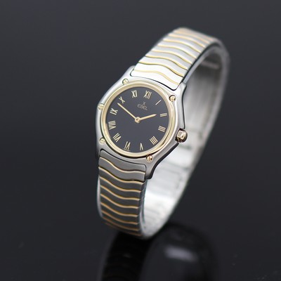 Image EBEL Classic Wave ladies wristwatch reference 181908, quartz, stainless steel case ...