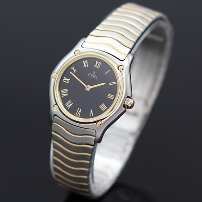 27160717a - EBEL Classic Wave Damenarmbanduhr Referenz 181908, quarz, Edelstahlgeh. inkl. ...