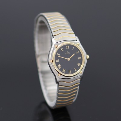 27160717c - EBEL Classic Wave Damenarmbanduhr Referenz 181908, quarz, Edelstahlgeh. inkl. ...