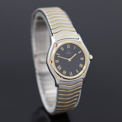 27160717d - EBEL Classic Wave Damenarmbanduhr Referenz 181908, quarz, Edelstahlgeh. inkl. ...