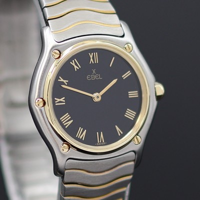 27160717e - EBEL Classic Wave Damenarmbanduhr Referenz 181908, quarz, Edelstahlgeh. inkl. ...