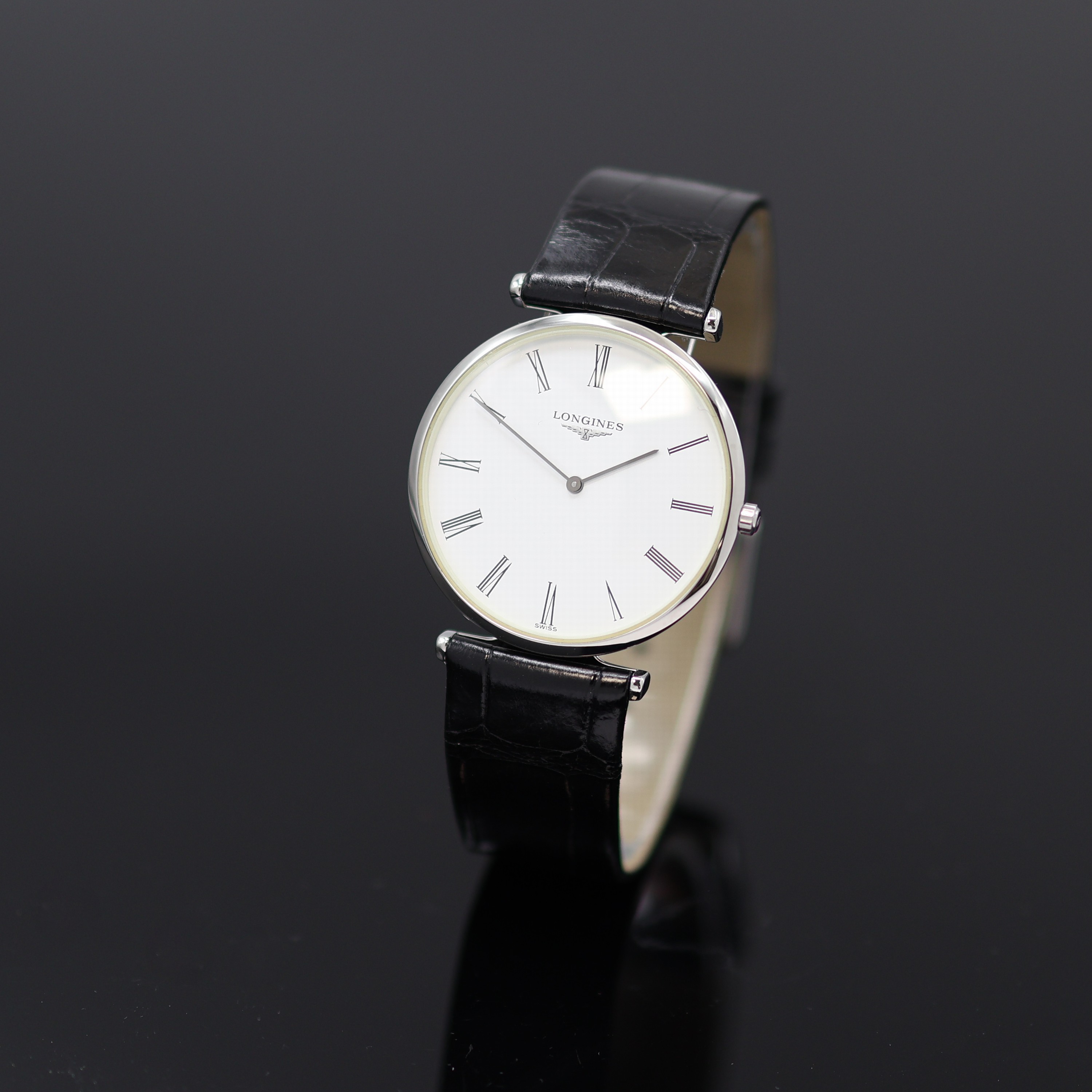 Image 27160867 - LONGINES Armbanduhr Le Grande Classique Referenz L4.709.4, quarz, Edelstahlgeh. inkl. ...