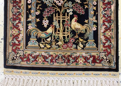 27160858b - Hereke silk very fine, Turkey, signed#´Özipek #´, late 20th century, pure natural silk, ...