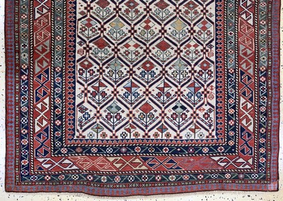 27160860b - ´Marasali´Gebetsteppich antik, Kaukasus, 19.Jhd, Wolle auf Wolle, ca. 145 x 100 cm, ...