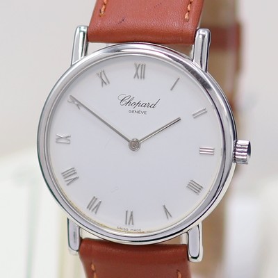 27160861a - CHOPARD Armbanduhr Classic in WG 750/000 Referenz 16/3154, Handaufzug, 2-teil. Geh., ...