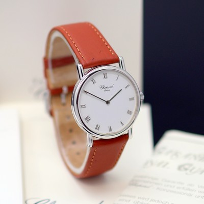 27160861b - CHOPARD Armbanduhr Classic in WG 750/000 Referenz 16/3154, Handaufzug, 2-teil. Geh., ...