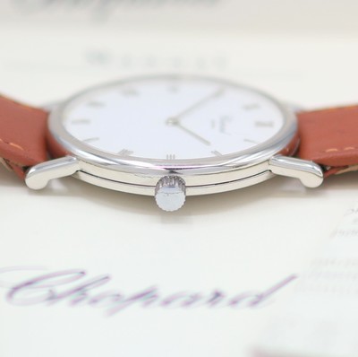 27160861c - CHOPARD Armbanduhr Classic in WG 750/000 Referenz 16/3154, Handaufzug, 2-teil. Geh., ...
