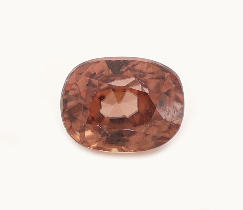 Image 27161345 - Loser Zirkon, ca. 1.74 ct, ovalfacett., braun Schätzpreis: 120, - EUR
