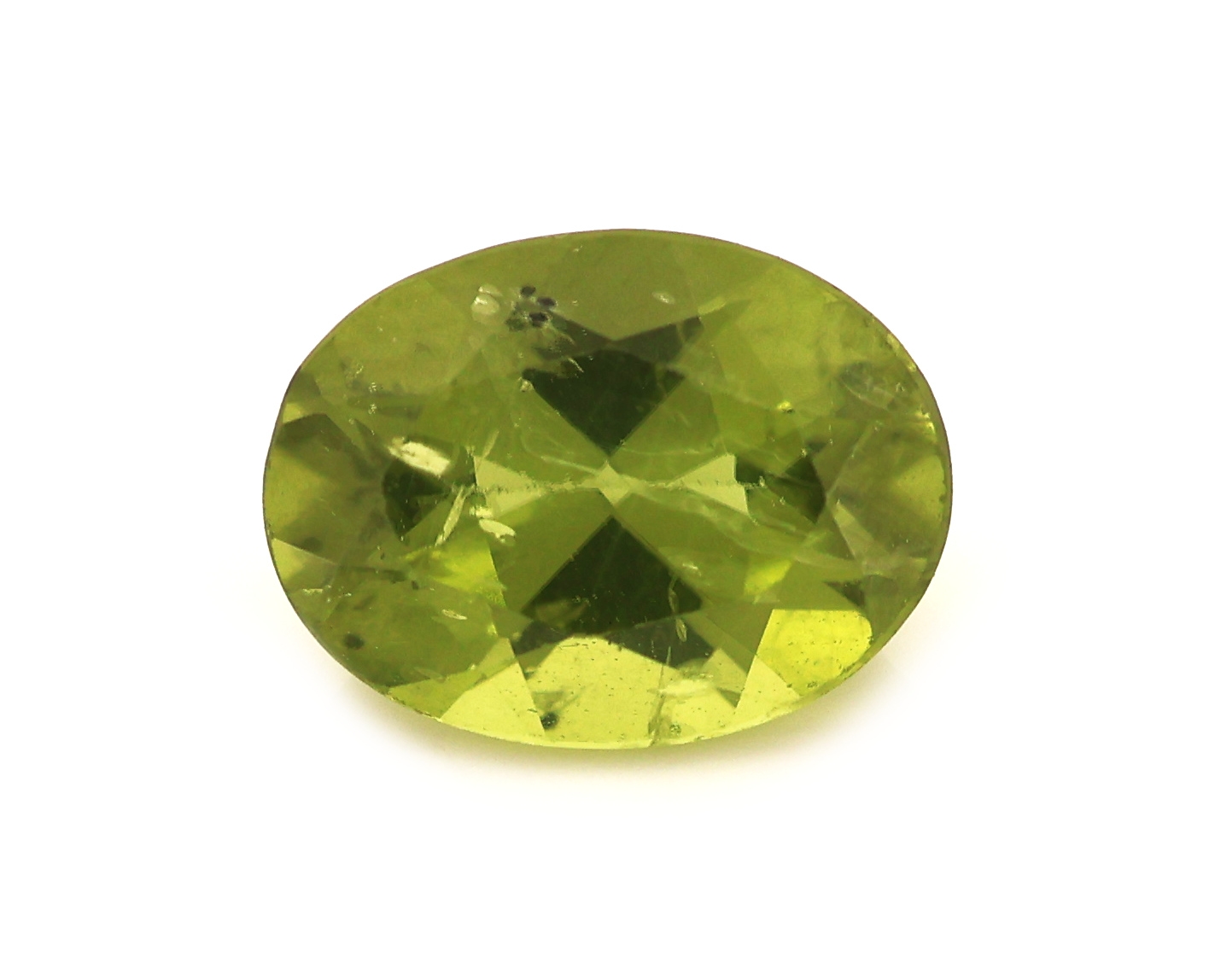 Image 27161351 - Loser Peridot, ca. 1.32 ct, ovalfacett. Schätzpreis: 120, - EUR