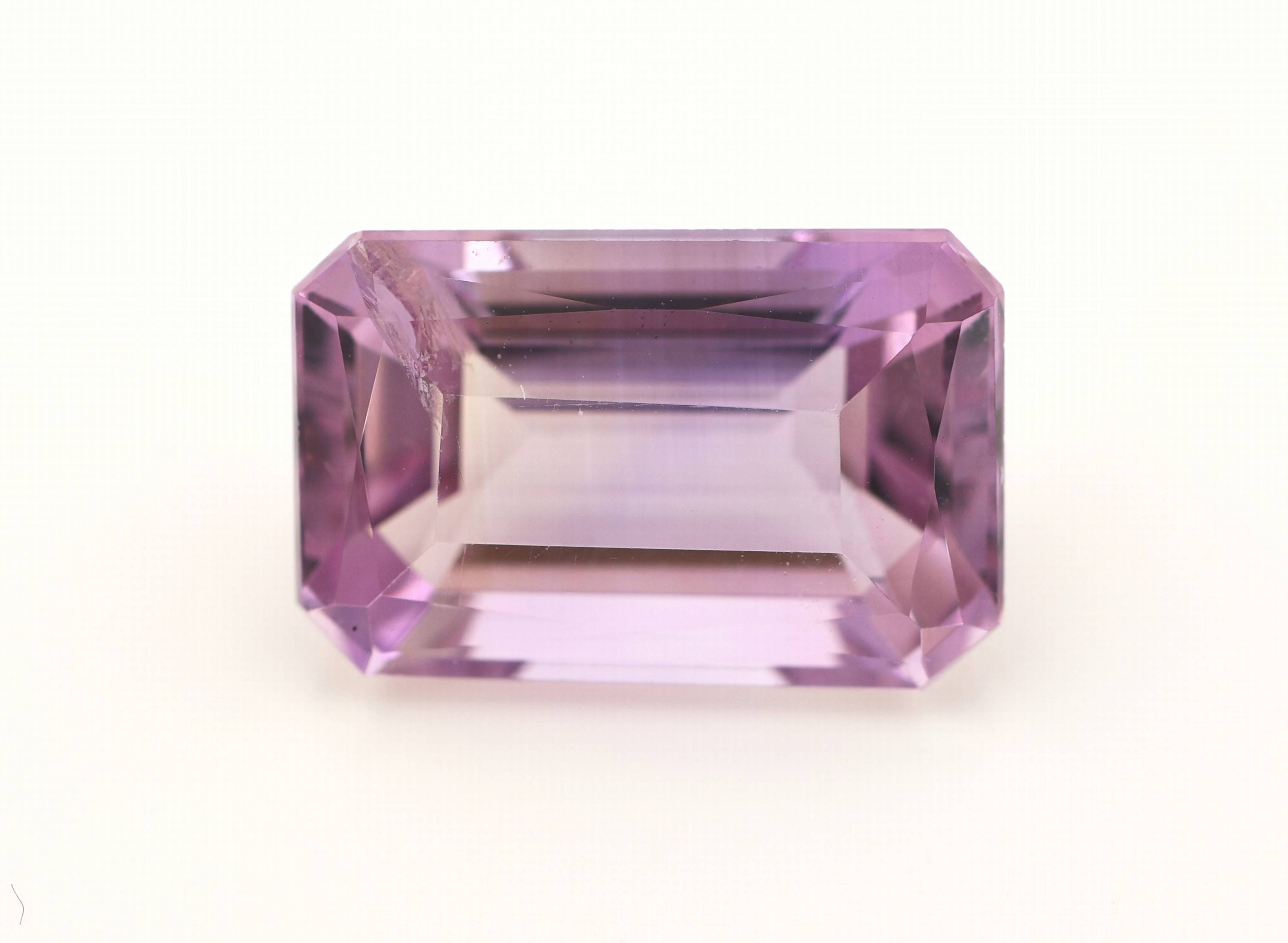 Image 27161374 - Loser Amethyst, ca. 5.33 ct, oktagonaler Treppenschliff Schätzpreis: 180, - EUR