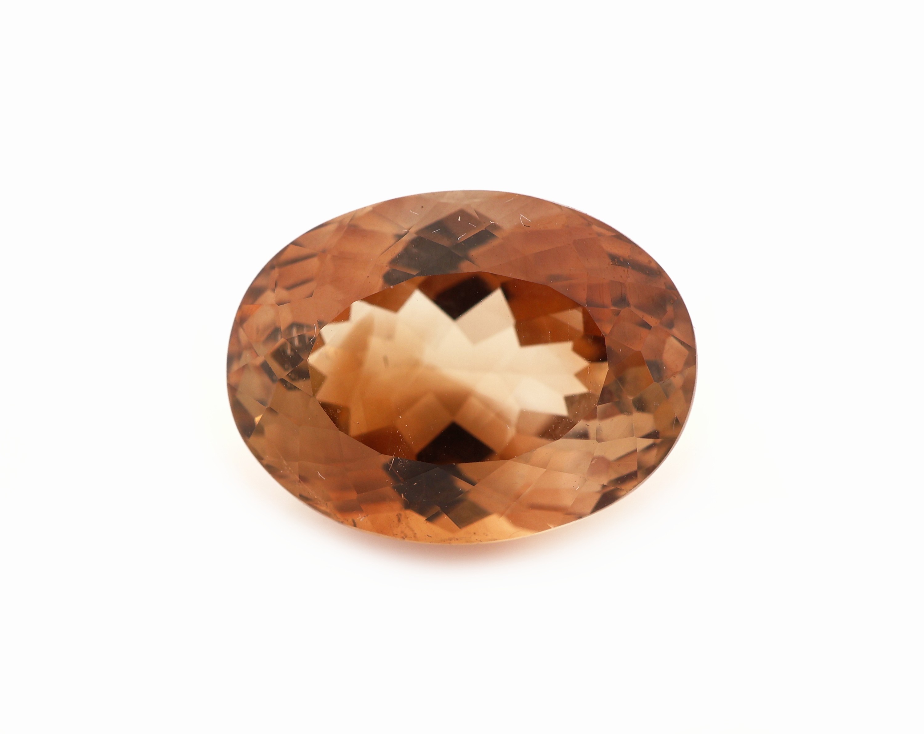 Image 27161392 - Loser Imperial Topas, ca. 14.96 ct, ovalfacett. Schätzpreis: 650, - EUR
