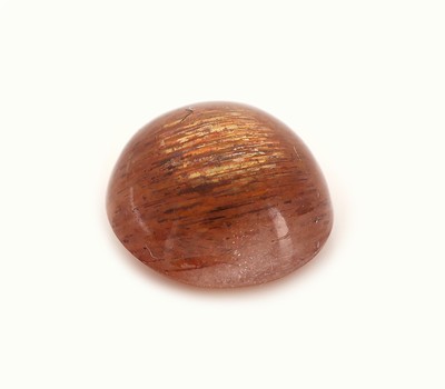 27161362a - Loser Sonnenstein, 3.72 ct, ovaler Cabochon, sogn. 4-strahlen Stern-Sonnenstein ...