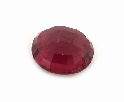 27161407a - Loser Rhodolith, ca. 2.83 ct, ovalfacett., schöne intensive Farbe Schätzpreis: 160, - ...