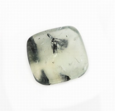 27161440a - Loser Prehnit, ca. 18.03 ct, kissenf. Cabochon Schätzpreis: 250, - EUR