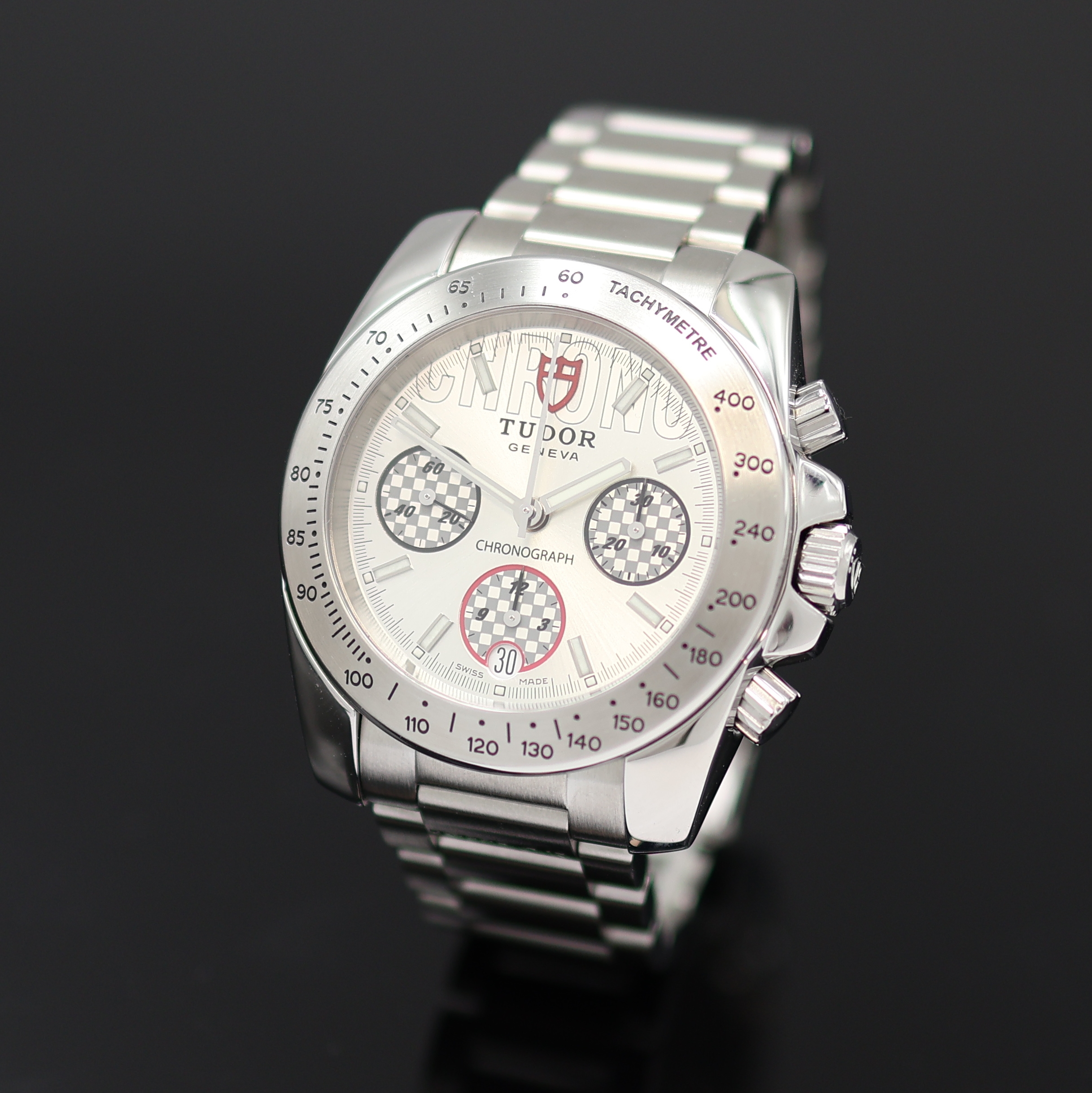 Image 27161516 - TUDOR Sport Armbandchronograph Referenz 20300, Automatik, Edelstahlgeh. inkl. ...