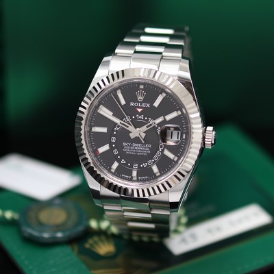 27161509a - ROLEX Sky-Dweller Herrenarmbanduhr mit Jahreskalender Referenz 336934, Automatik, ...