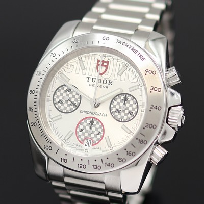 27161516a - TUDOR Sport Armbandchronograph Referenz 20300, Automatik, Edelstahlgeh. inkl. ...