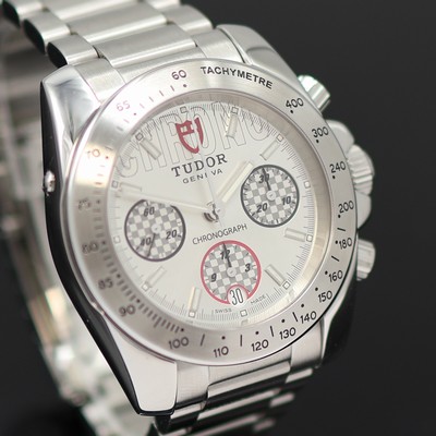 27161516c - TUDOR Sport Armbandchronograph Referenz 20300, Automatik, Edelstahlgeh. inkl. ...