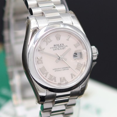 27161518e - ROLEX seltene Damenarmbanduhr Oyster Perpetual Datejust Referenz 179166, Automatik, K ...
