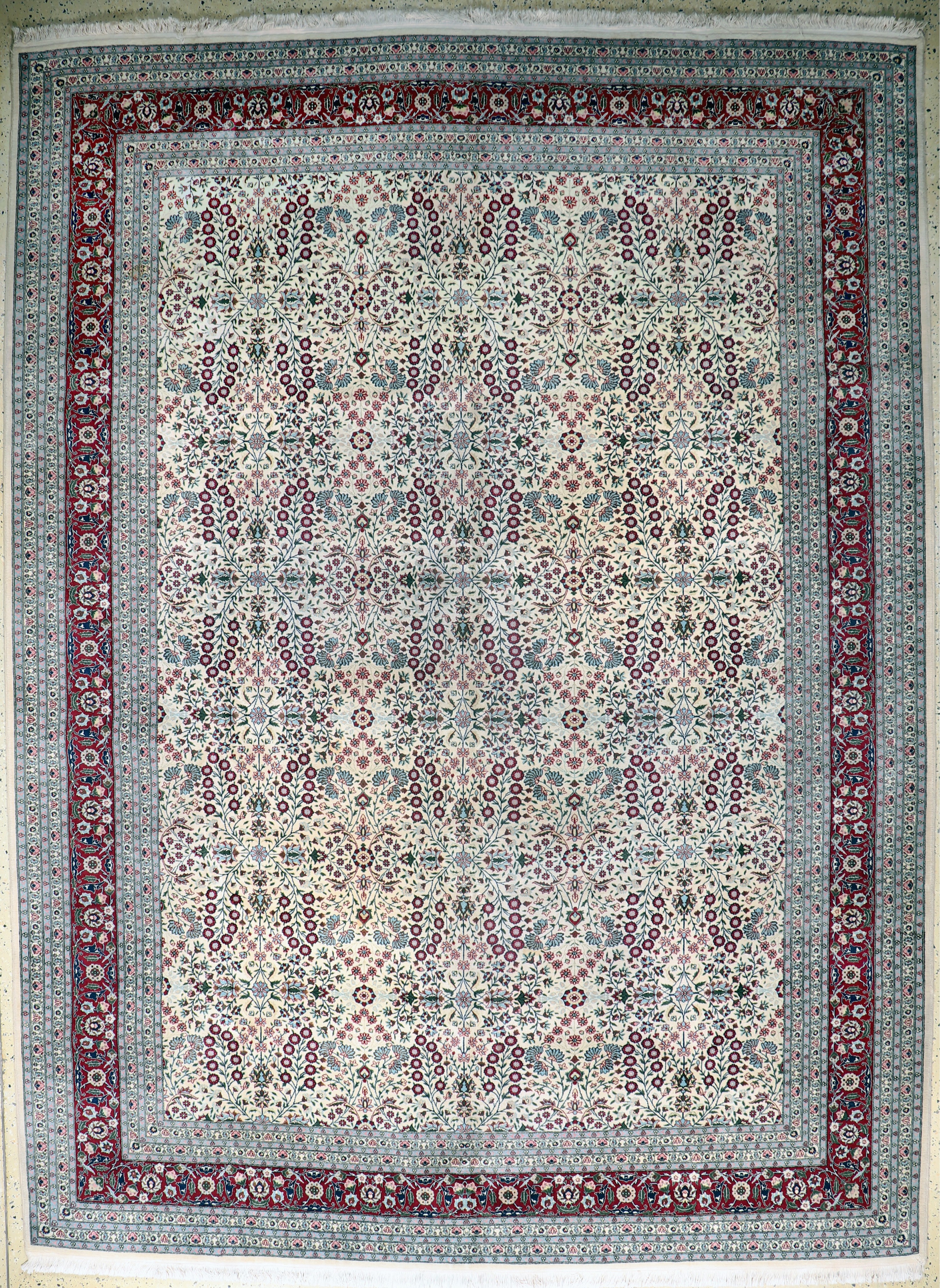 Image 27162531 - Hereke alt, Türkei, Mitte 20.Jhd, Wolle aufBaumwolle, ca. 370 x 275 cm, ...