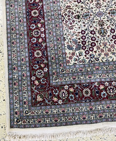 27162531f - Hereke alt, Türkei, Mitte 20.Jhd, Wolle aufBaumwolle, ca. 370 x 275 cm, ...