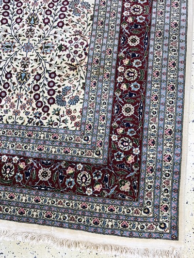 27162531h - Hereke alt, Türkei, Mitte 20.Jhd, Wolle aufBaumwolle, ca. 370 x 275 cm, ...