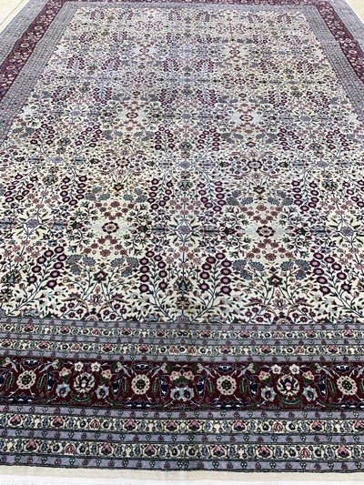 27162531i - Hereke alt, Türkei, Mitte 20.Jhd, Wolle aufBaumwolle, ca. 370 x 275 cm, ...