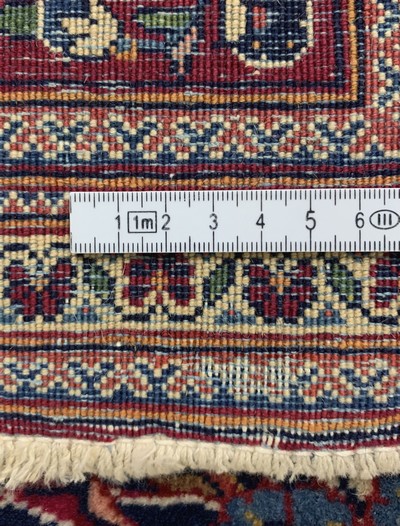 27163480f - Keschan alt, Persien, Anfang 20.Jhd, Wolle auf Baumwolle, ca. 212 x 135 cm, EHZ: 2 ...