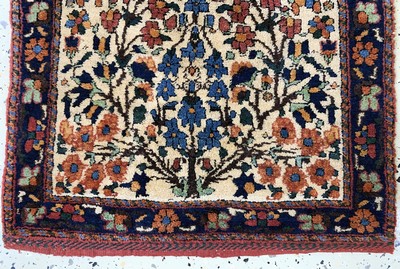 27164088b - Afschar Taschenfront, Persien, um 1900, Wolle auf Baumwolle, ca. 63 x 57 cm, EHZ: 2 ...