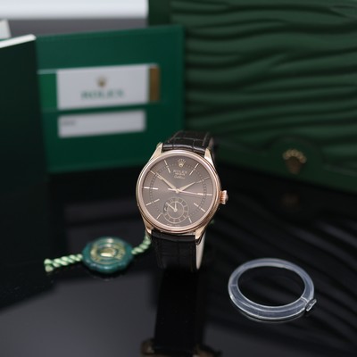 Image ROLEX nearly mint gents wristwatch Cellini Dual Time reference 50525, self winding, LC ...