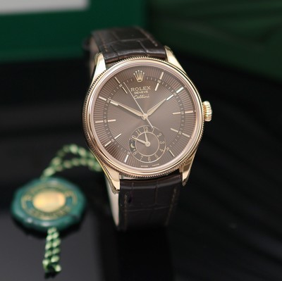 27164303d - ROLEX nahezu neuwertige Herrenarmbanduhr Cellini Dual Time Referenz 50525, Automatik, LC ...