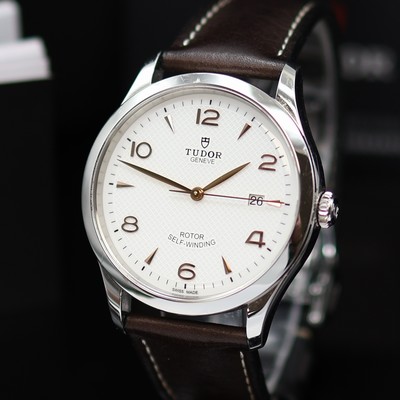 27164343b - TUDOR 1926 Herrenarmbanduhr Referenz 91650, Automatik, Edelstahlgeh. inkl. orig. ...